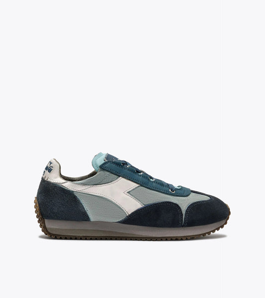 Diadora Heritage Collection EQUIPE DIRTY SW EVO|ディアドラ スニーカー プラム ブルー メンズ