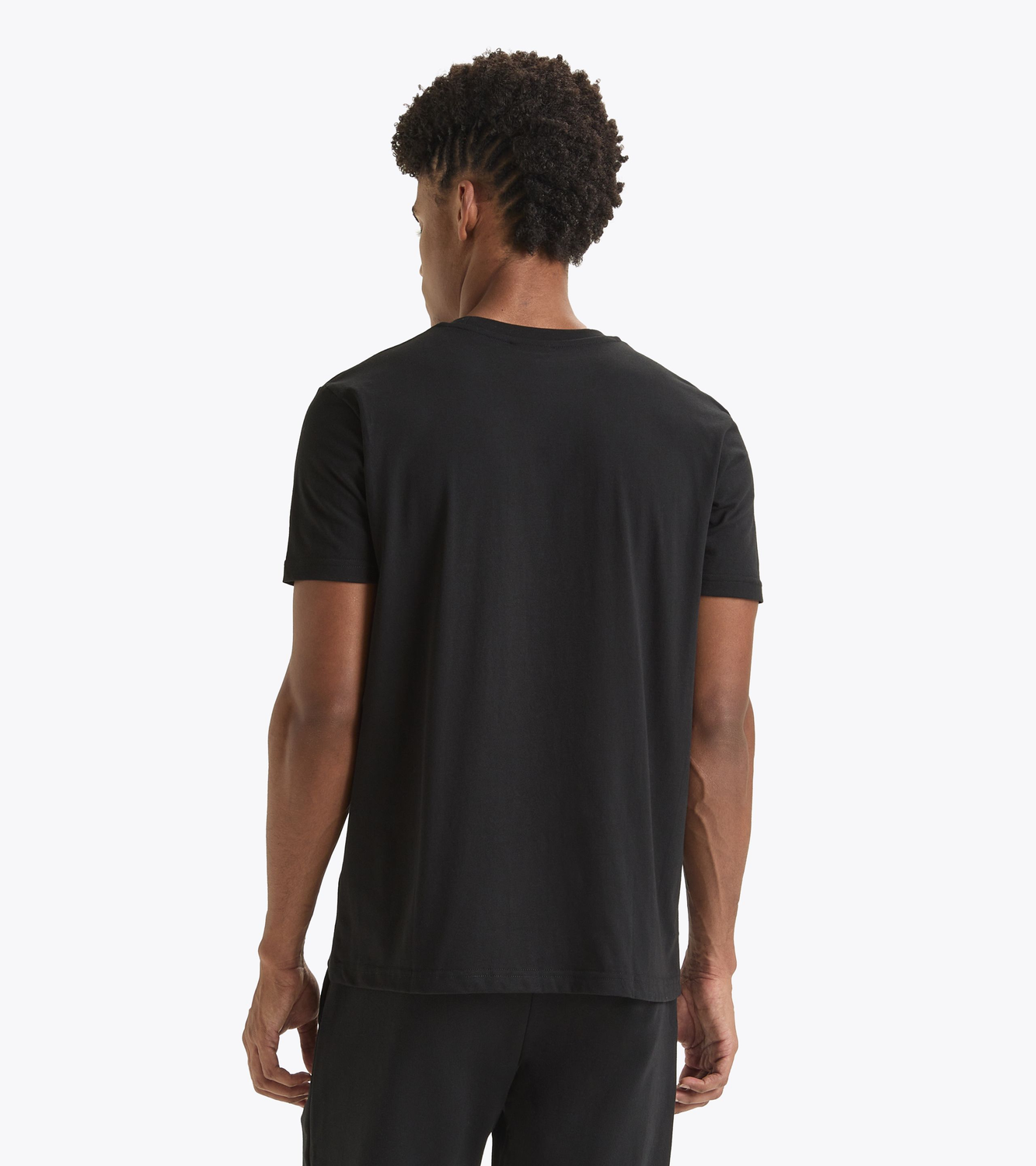 Diadora アパレル T-SHIRT SS LOGO Tシャツ - UNISEX - ブラック