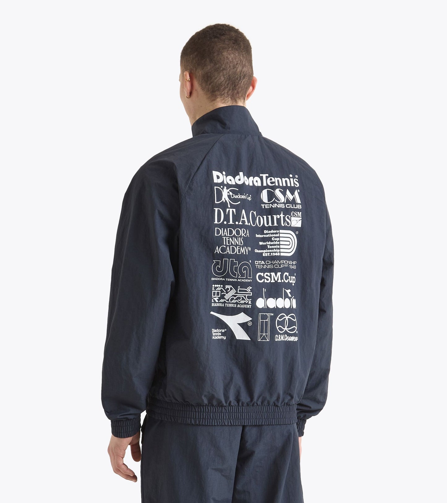 【Pre Order】Diadora アパレル TRACK JACKET SPORTS ジャケット - UNISEX - ネイビー