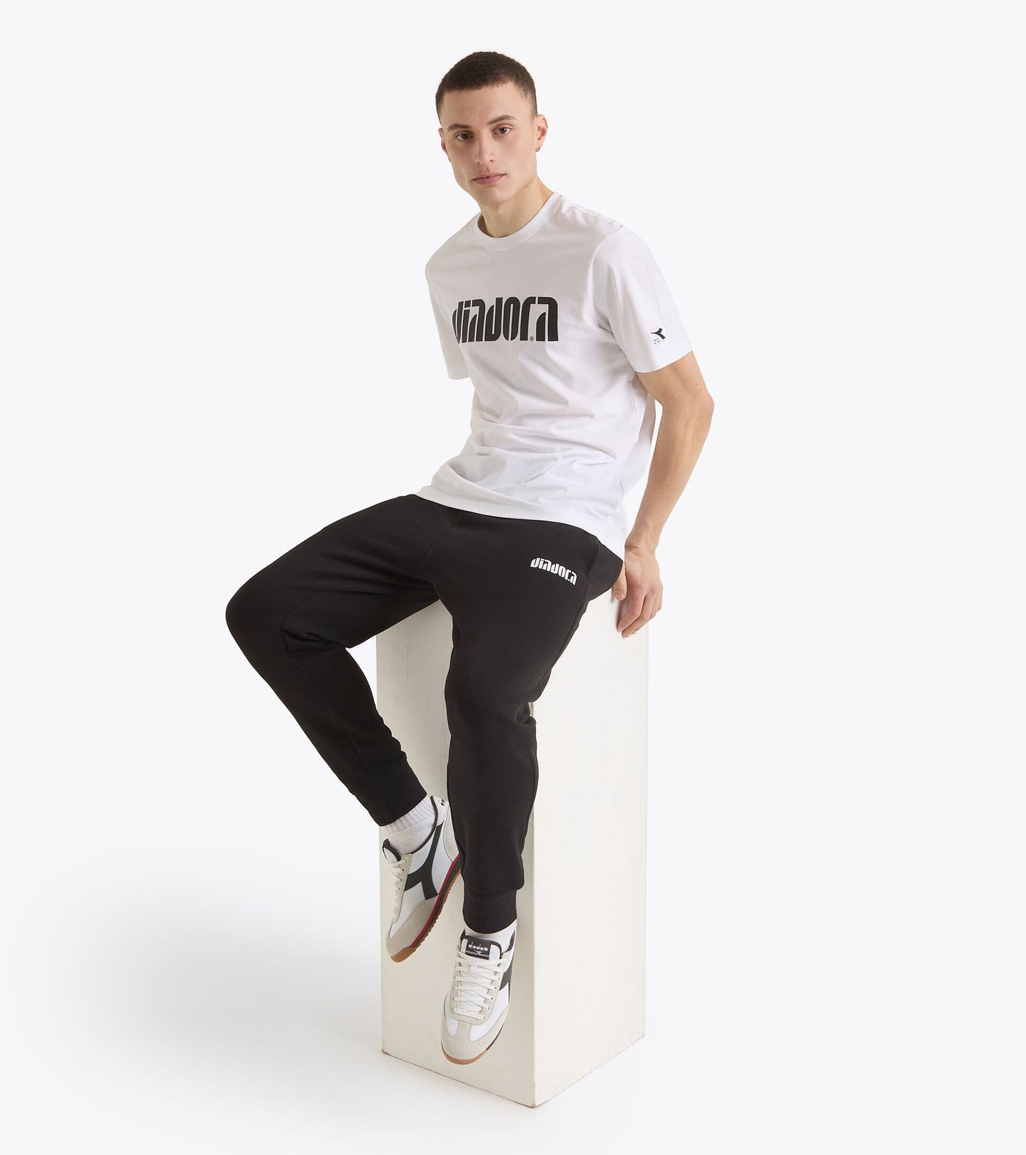 Diadora アパレル PANTS ATHL. LOGO パンツ - UNISEX - ブラック