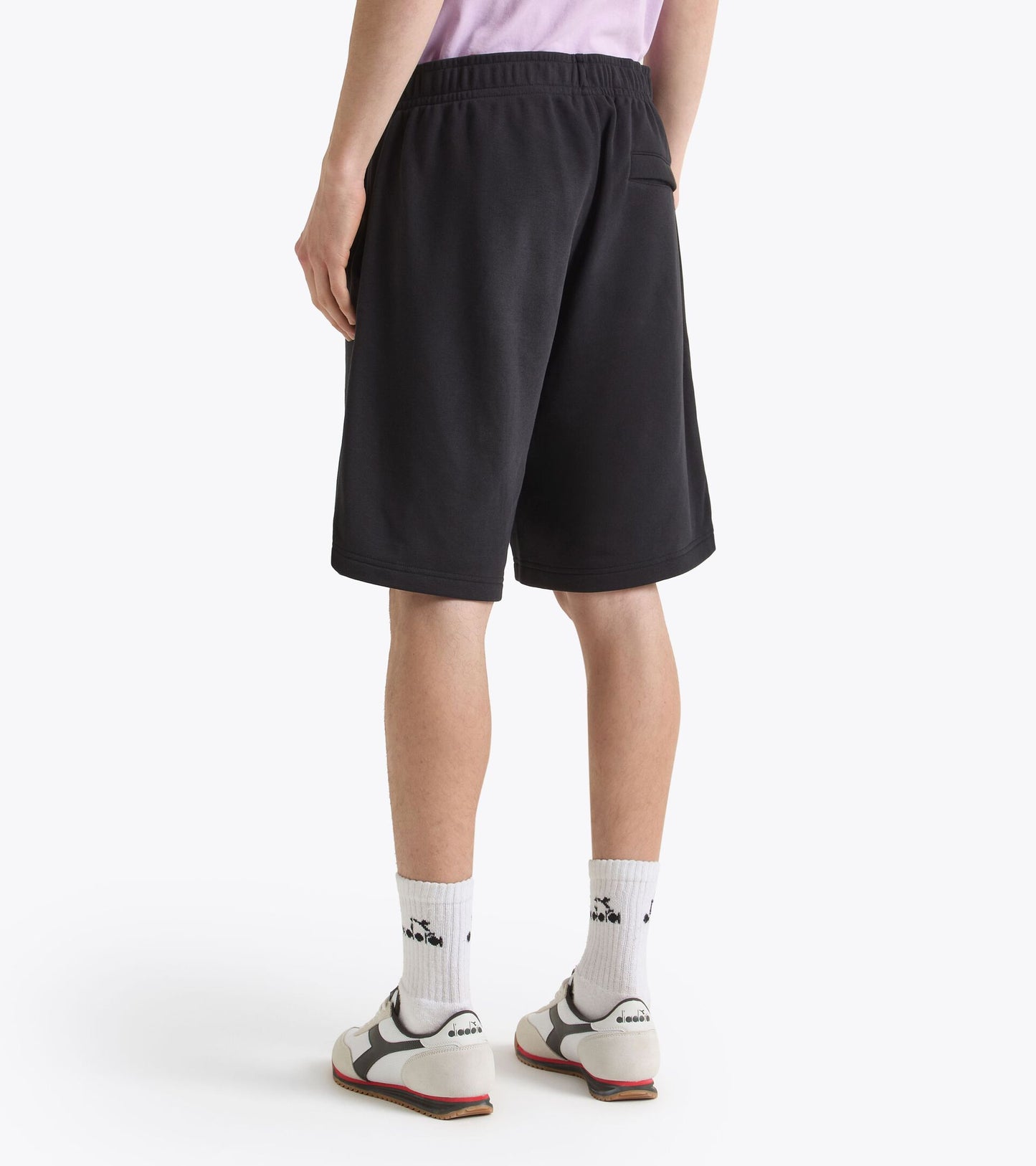Diadora アパレル BERMUDA ATHL. LOGO ショートパンツ - UNISEX - ブラック