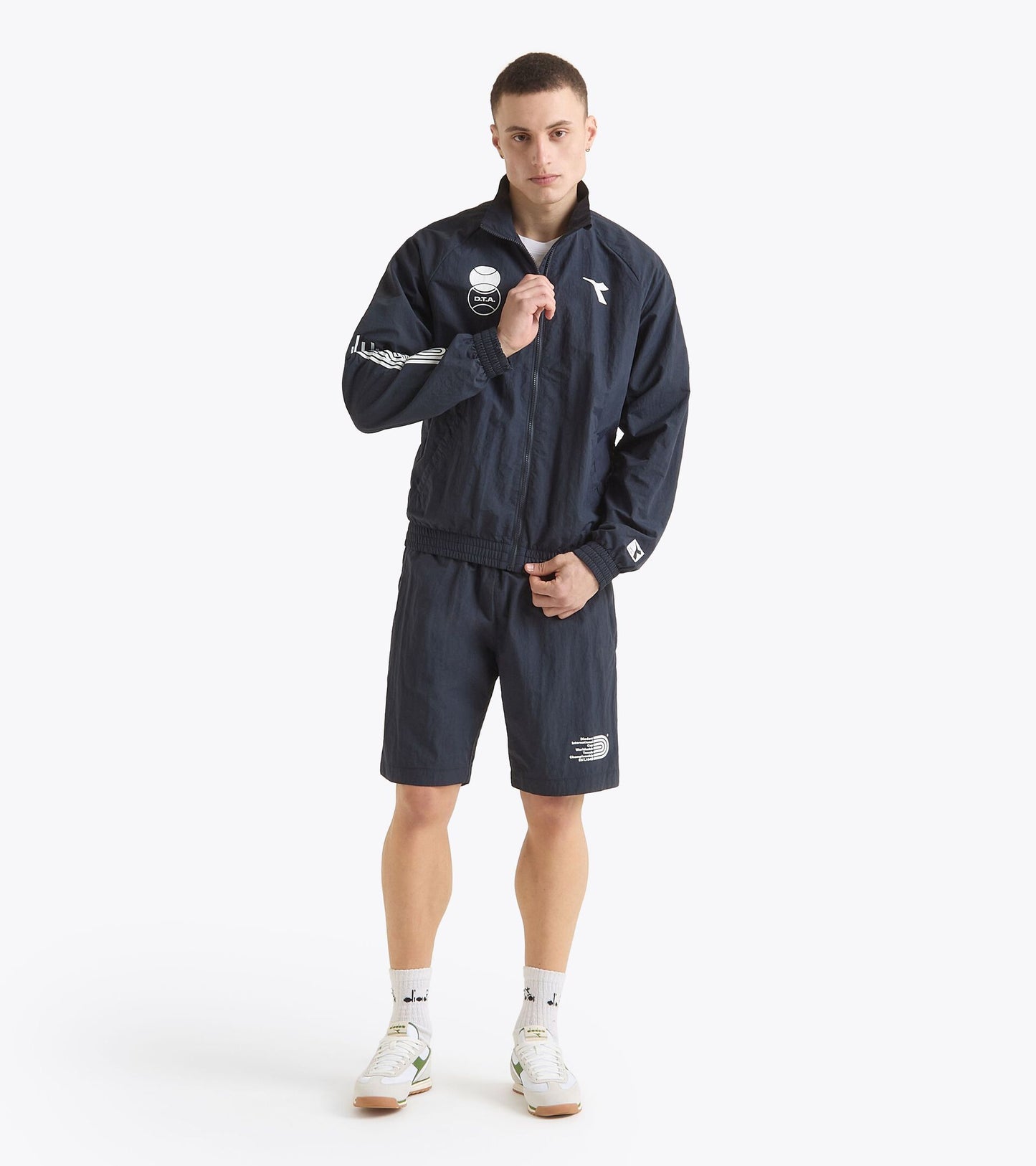 Diadora アパレル BERMUDA SPORT ショートパンツ - UNISEX - ネイビー
