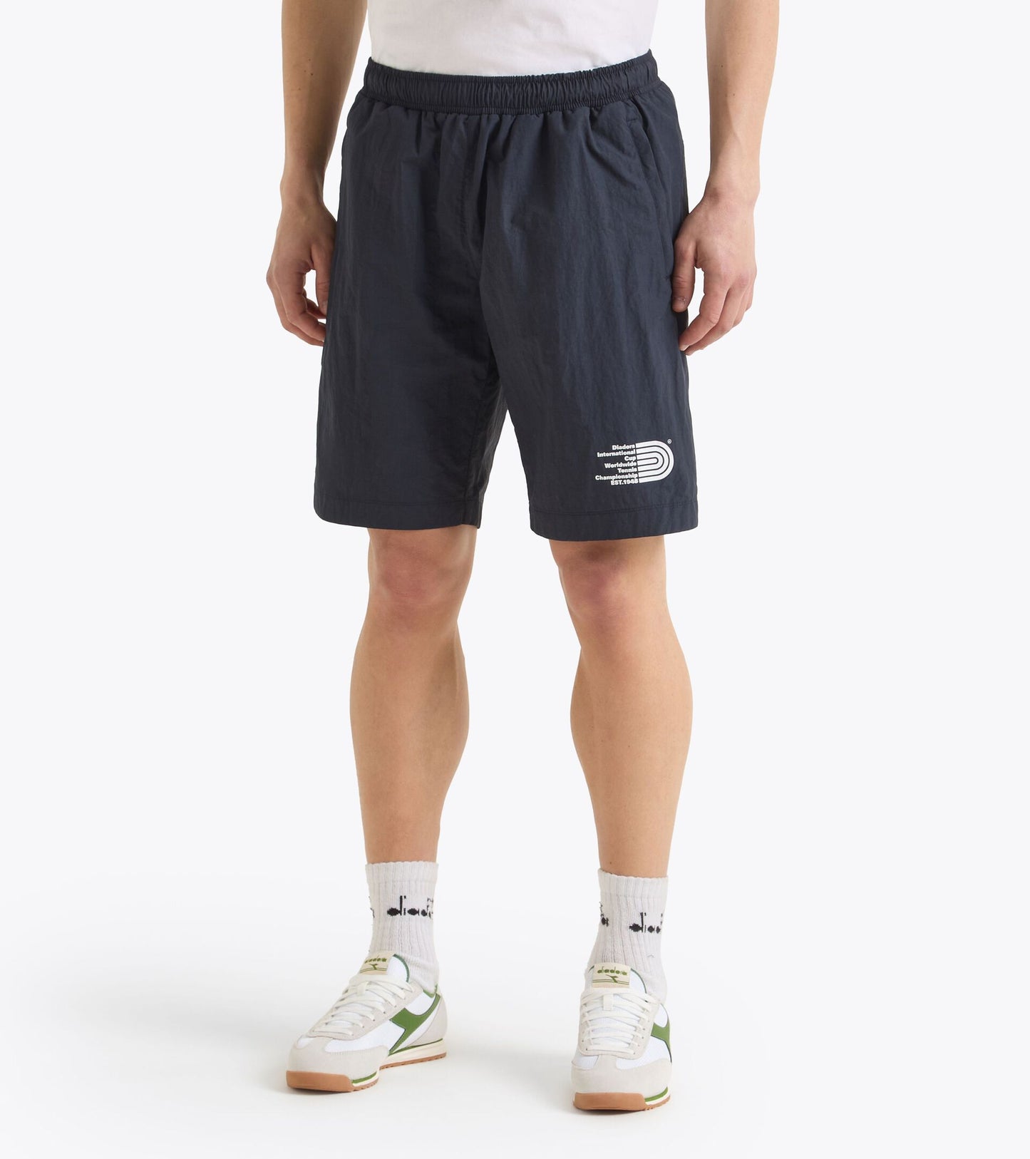 Diadora アパレル BERMUDA SPORT ショートパンツ - UNISEX - ネイビー