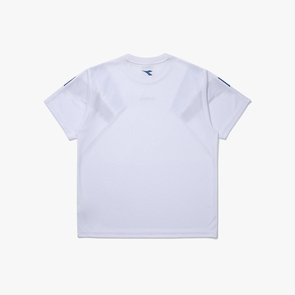 Diadora アパレル GLANDSLAM AIRY MESH T-SHIRT Tシャツ - UNISEX - ホワイト