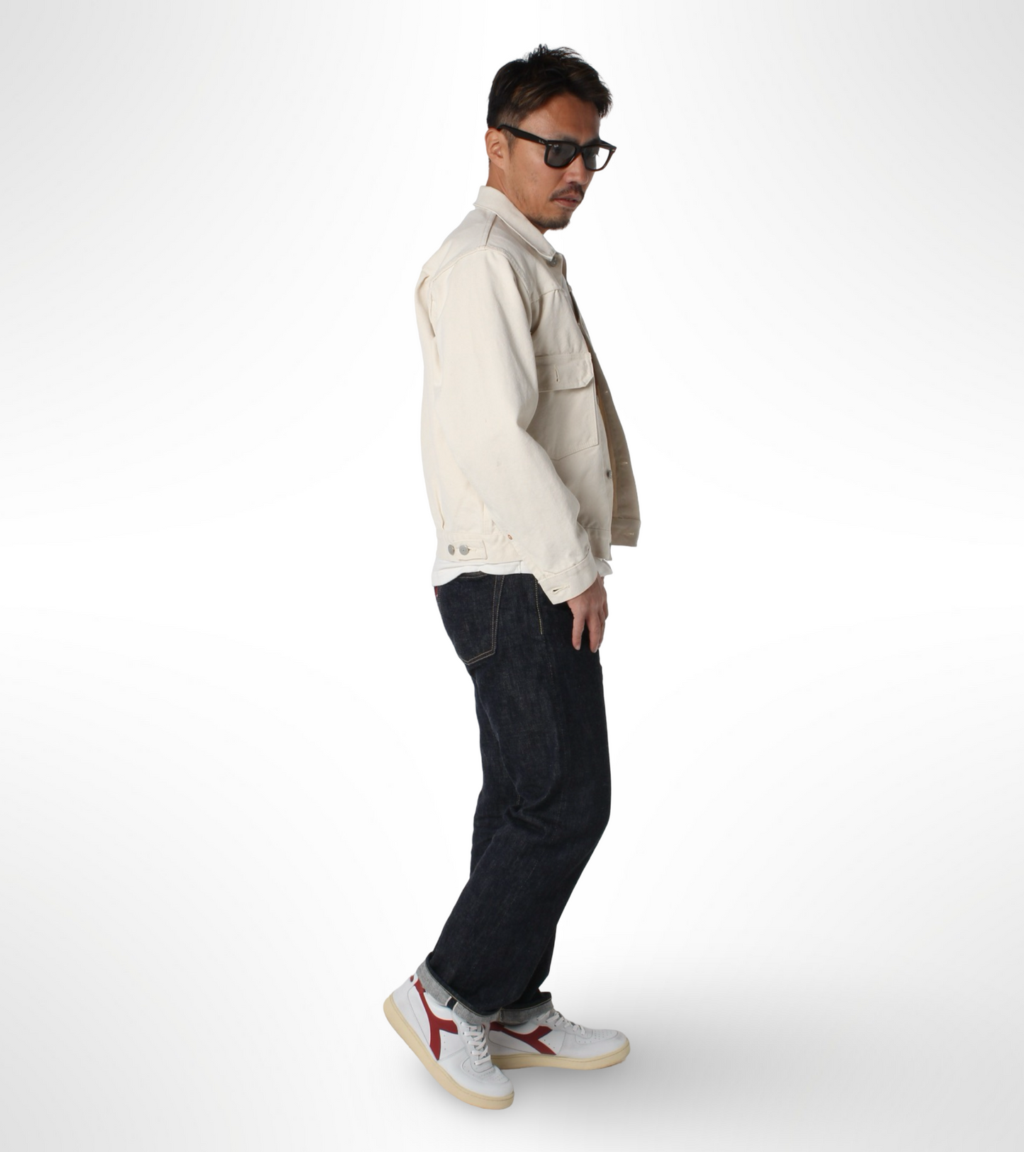 MI BASKET LOW USED - UNISEX - ホワイト