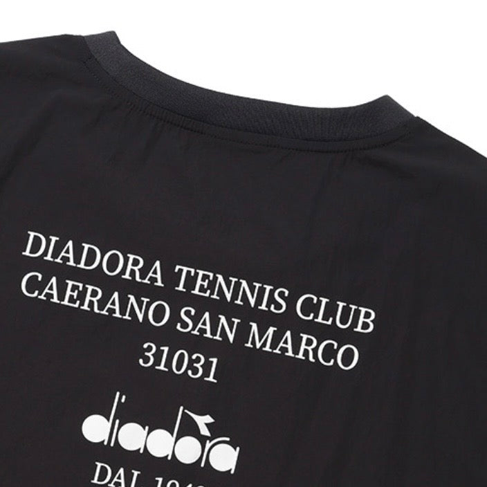 Diadora apparel Collection COMFY ROUND PISTE|ディアドラ アパレル Tシャツ グレー メンズ レディース