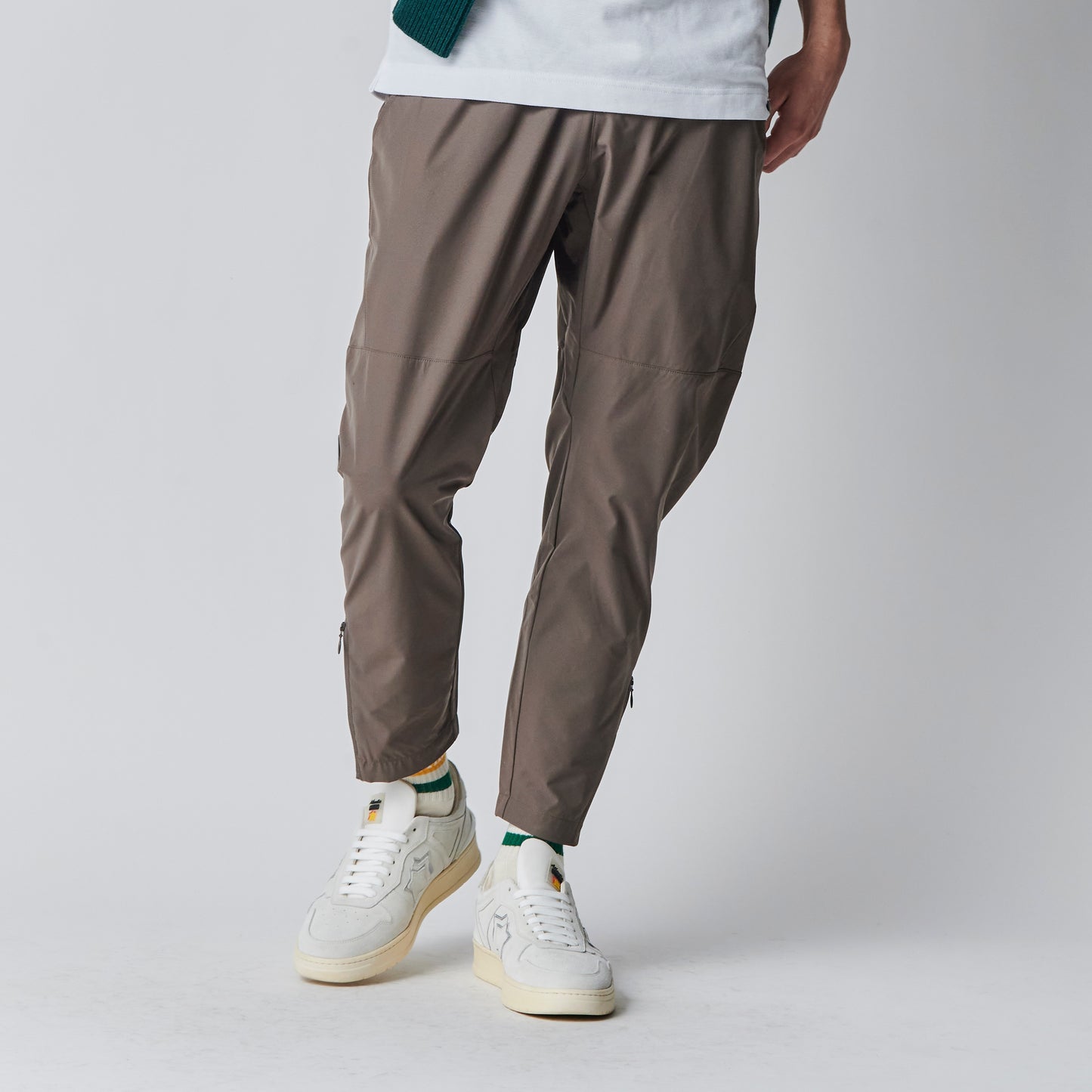 AW22SAS22002 STRETCH PANTS 2-KHAKI