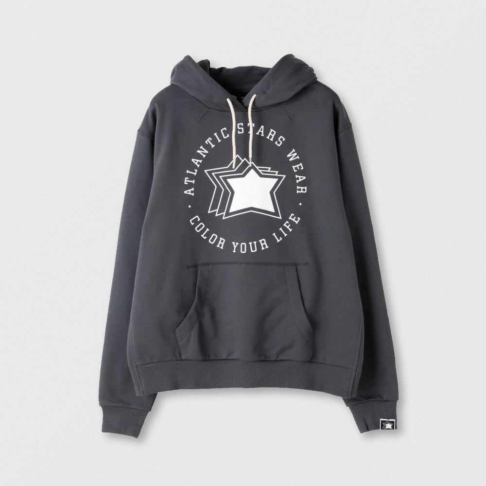 AS21005 SWEAT HOODIE 2 - CHC GRAY