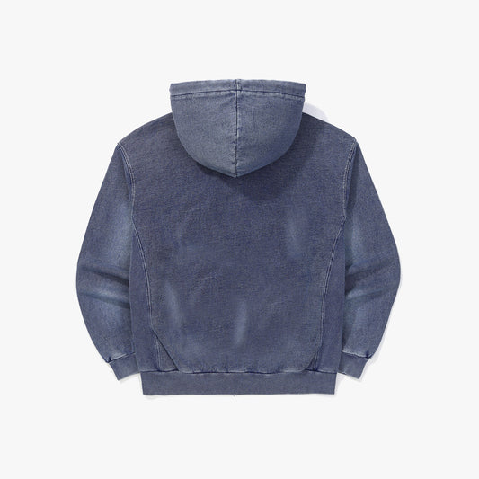 Diadora アパレル W/S Denim Sweat Hoodie パーカー - UNISEX - ブルー
