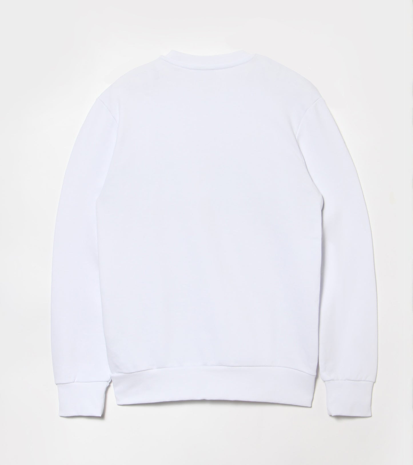 SWEATSHIRT CREW LOGO - UNISEX - ホワイト