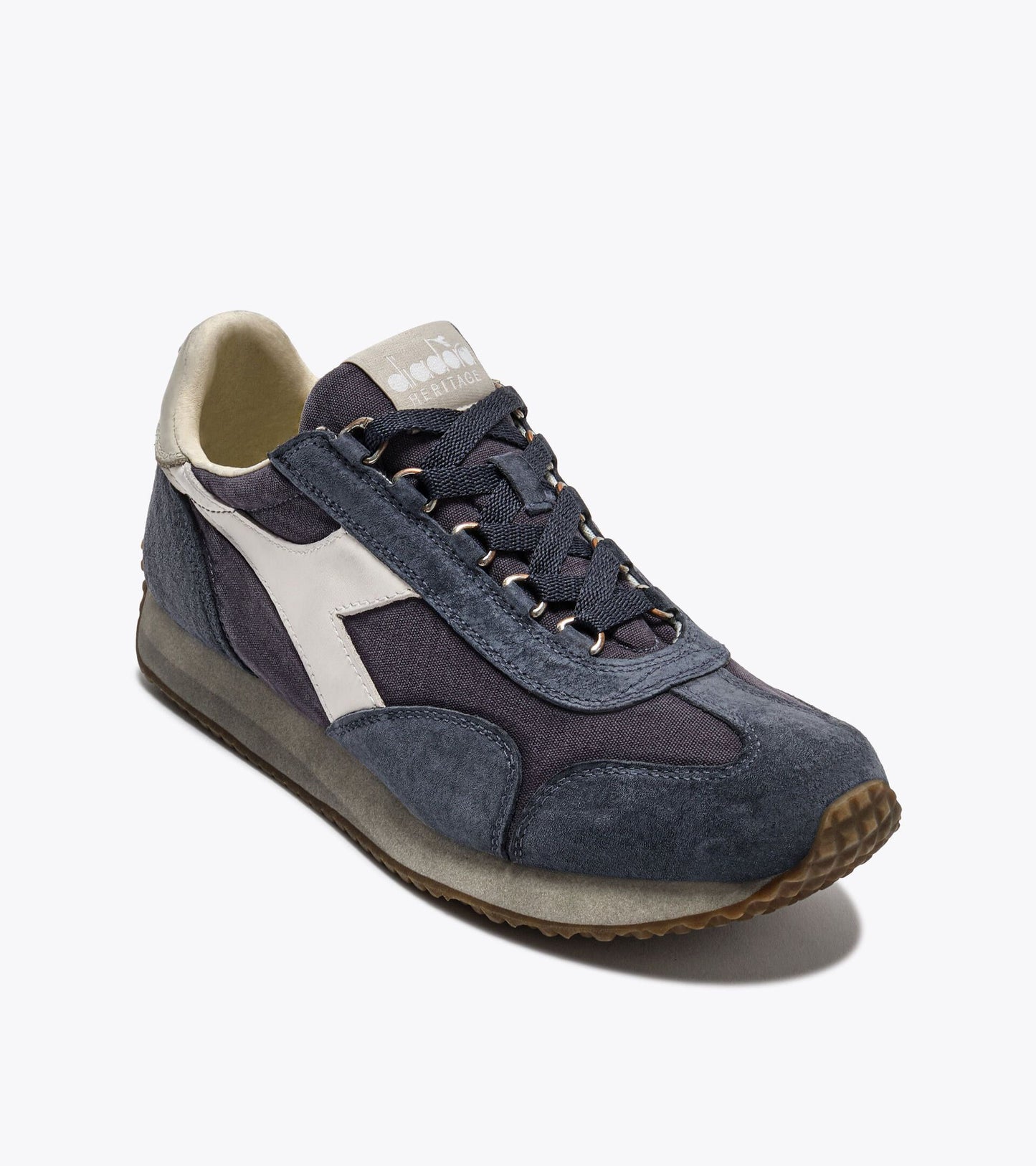 Diadora Heritage Collection EQUIPE CANVAS SW EVO｜ディアドラ スニーカー ネイビー メンズ