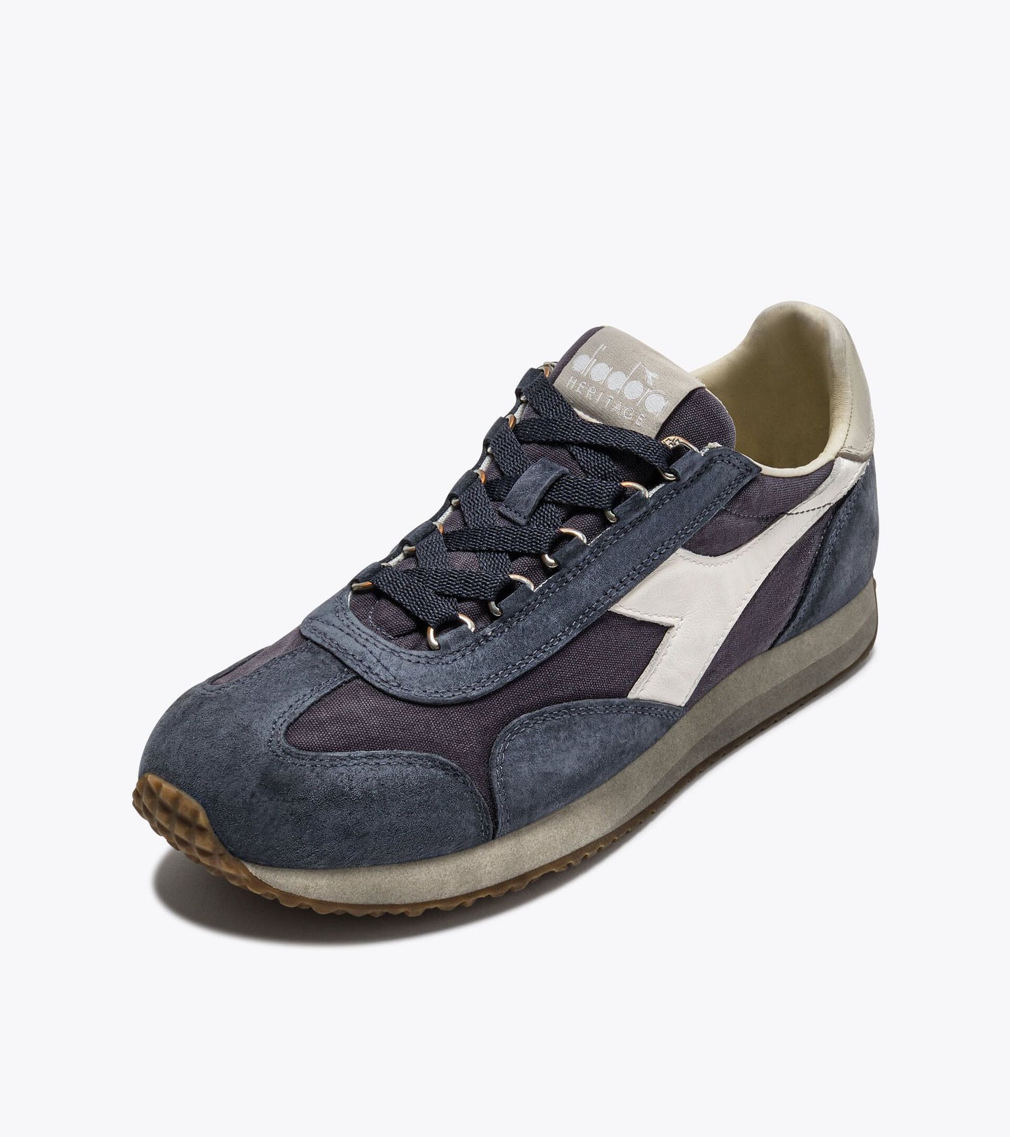Diadora Heritage Collection EQUIPE CANVAS SW EVO｜ディアドラ スニーカー ネイビー メンズ