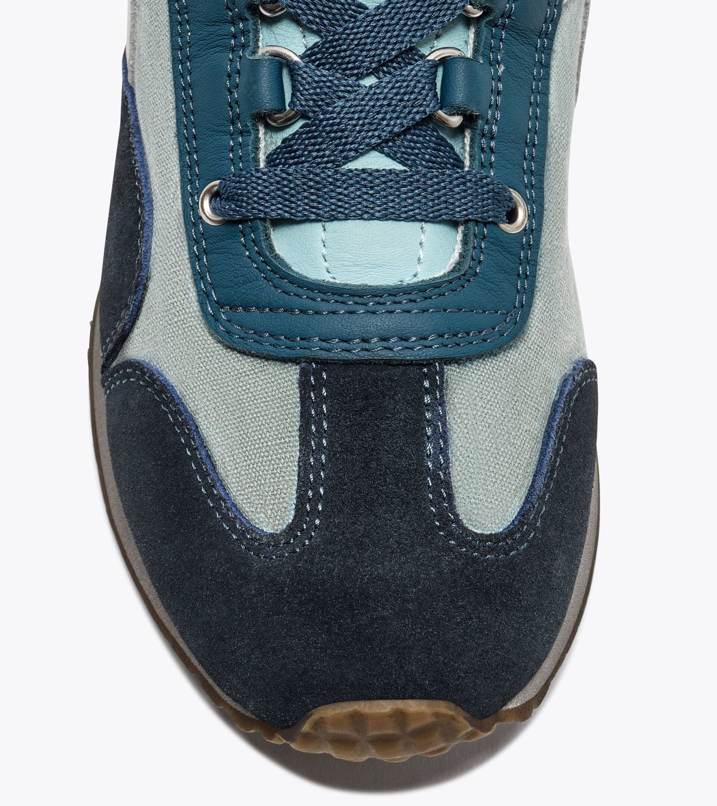 Diadora Heritage Collection EQUIPE DIRTY SW EVO｜ディアドラ スニーカー プラム ブルー メンズ