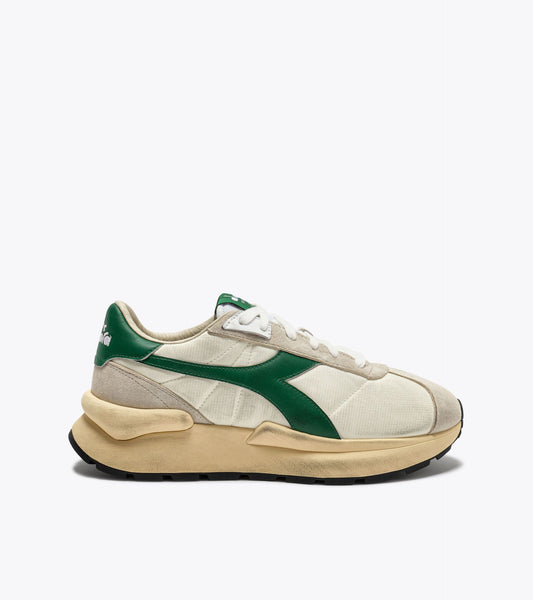 Diadora Heritage Collection MERCURY ELITE SPRINT SW｜ディアドラ スニーカー ホワイト グリーン メンズ レディース