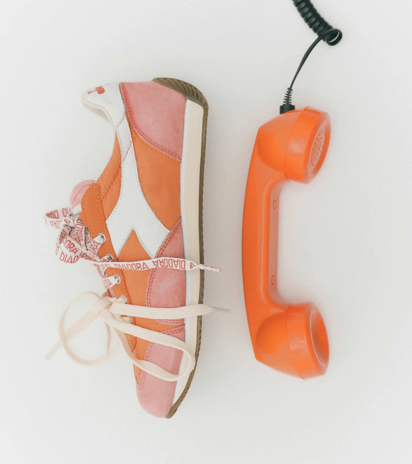 Diadora Heritage Collection EQUIPE VELA SW｜ディアドラ スニーカー オレンジ メンズ