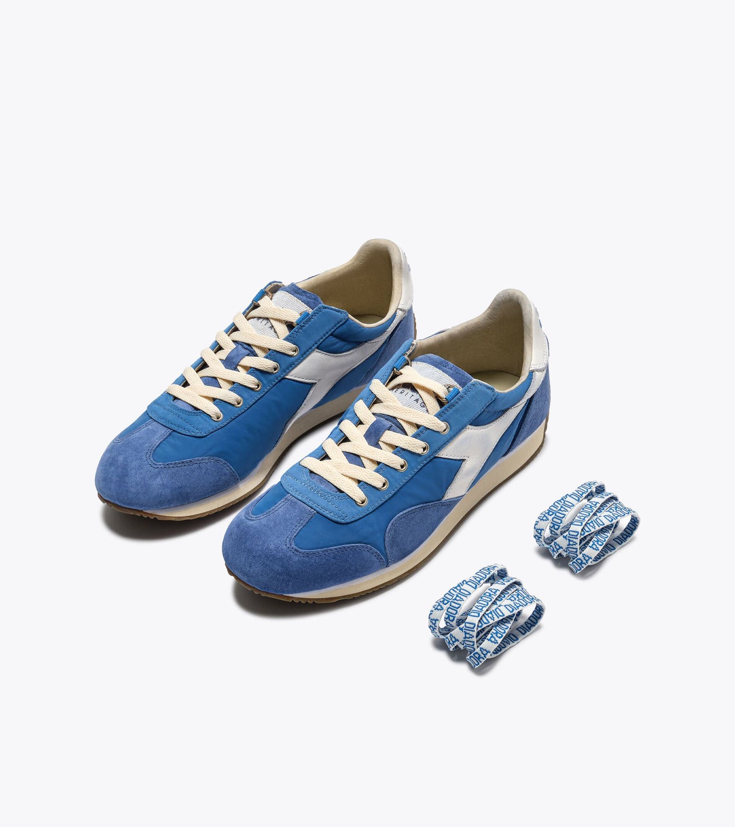 Diadora Heritage Collection EQUIPE VELA SW｜ディアドラ スニーカー ブルー メンズ