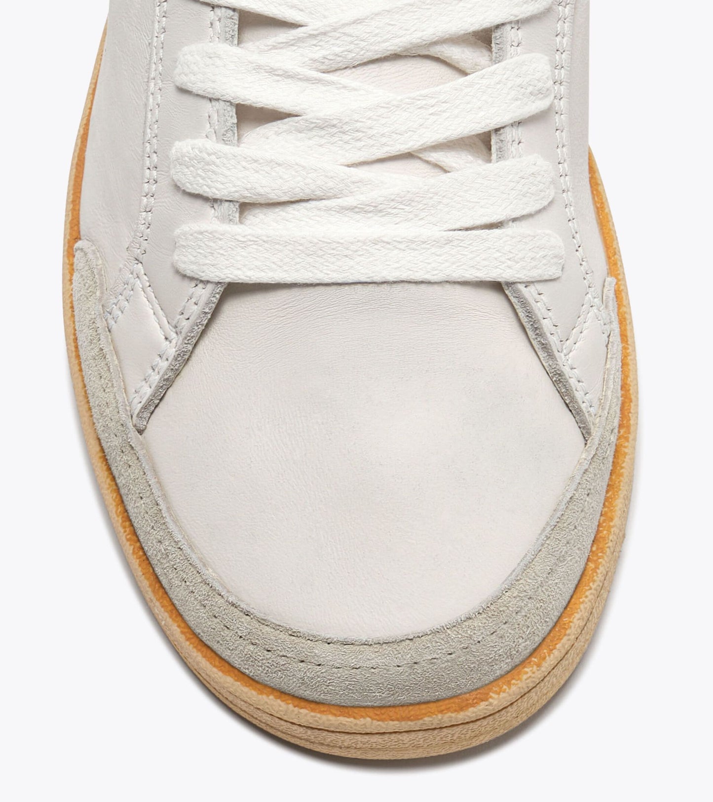 Diadora Heritage Collection PRESTIGE PLAIN USED｜ディアドラ スニーカー ホワイト ブルー メンズ
