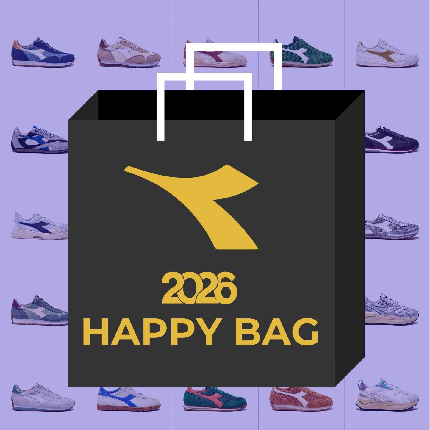 【メンズ福袋】Diadora 最大150,000円相当 スニーカー5足入り福袋