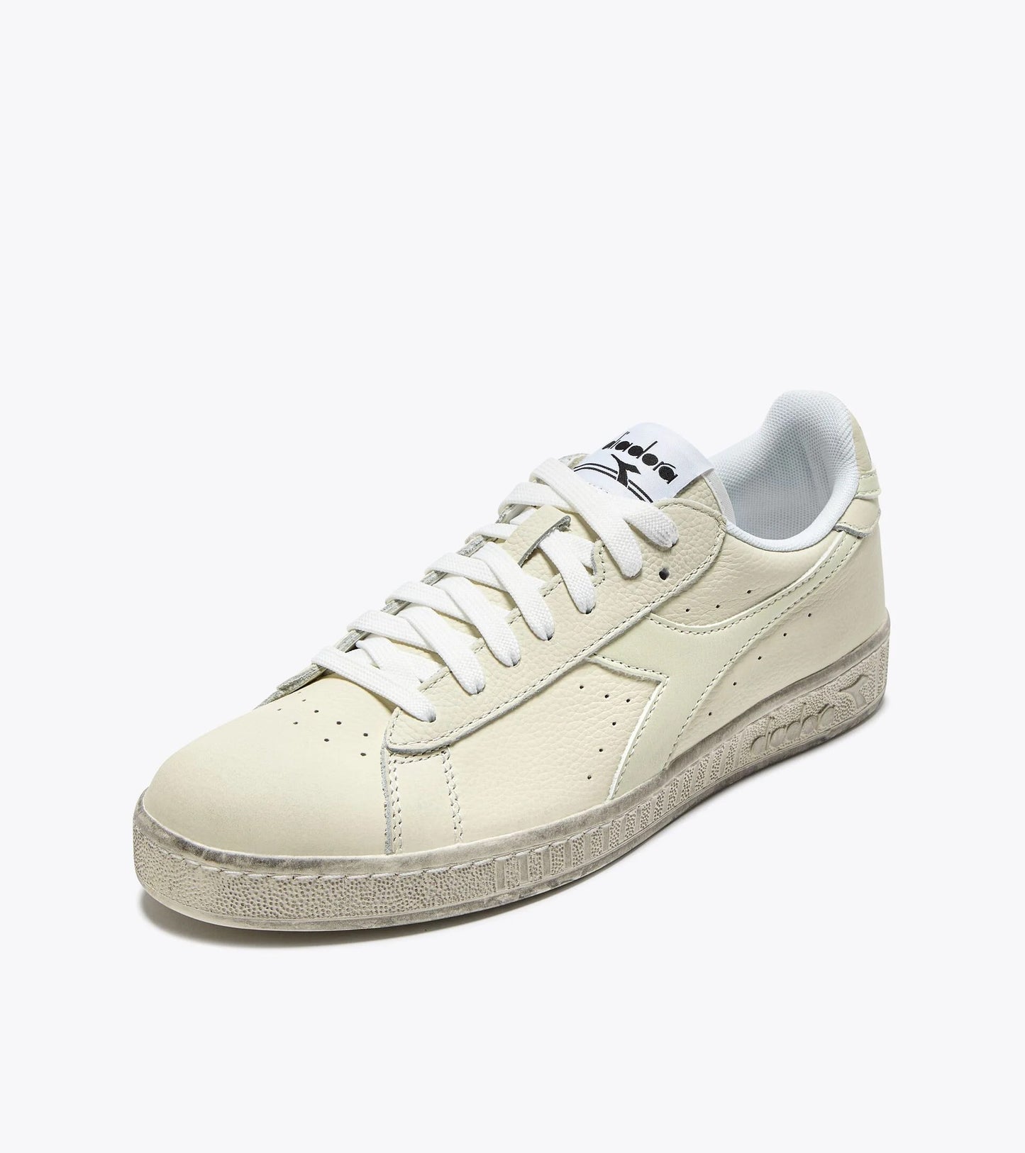Diadora Sportswear Collection GAME L LOW WAXED｜ディアドラ スニーカー ホワイト メンズ レディース