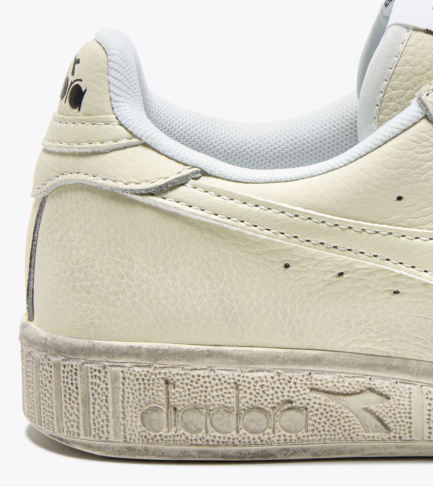 Diadora Sportswear Collection GAME L LOW WAXED｜ディアドラ スニーカー ホワイト メンズ レディース