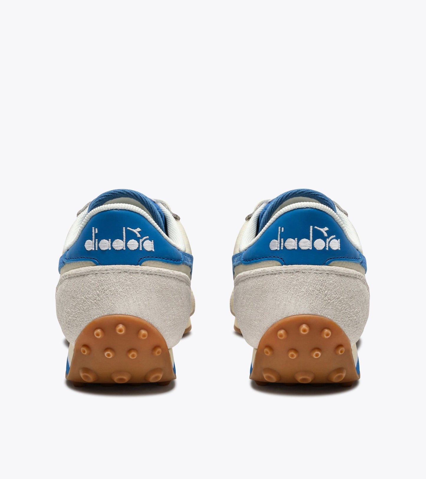 Diadora Sportswear Collection RALLY PUNCHED｜ディアドラ スニーカー ホワイト ブルー メンズ レディース