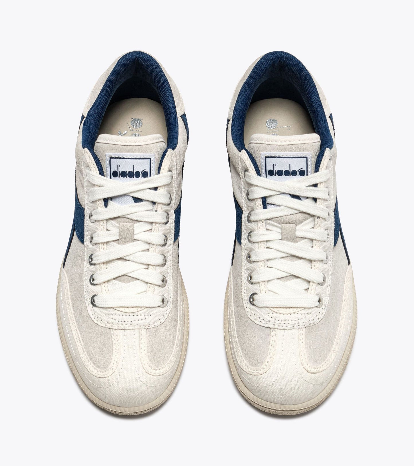 Diadora Sportswear Collection TRAINER SUEDE｜ディアドラ スニーカー ホワイト メンズ レディース