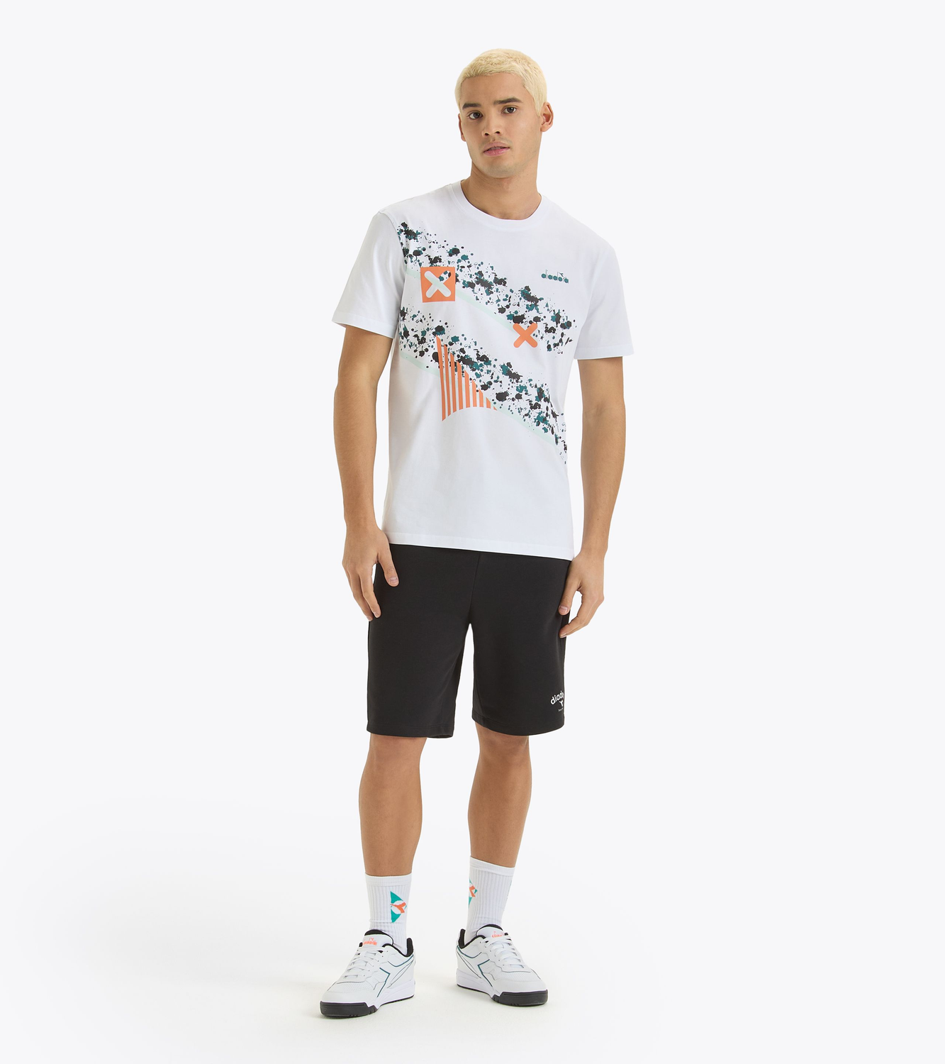 Diadora アパレル T-SHIRT SS TENNIS 90s　Tシャツ - UNISEX - ホワイト2