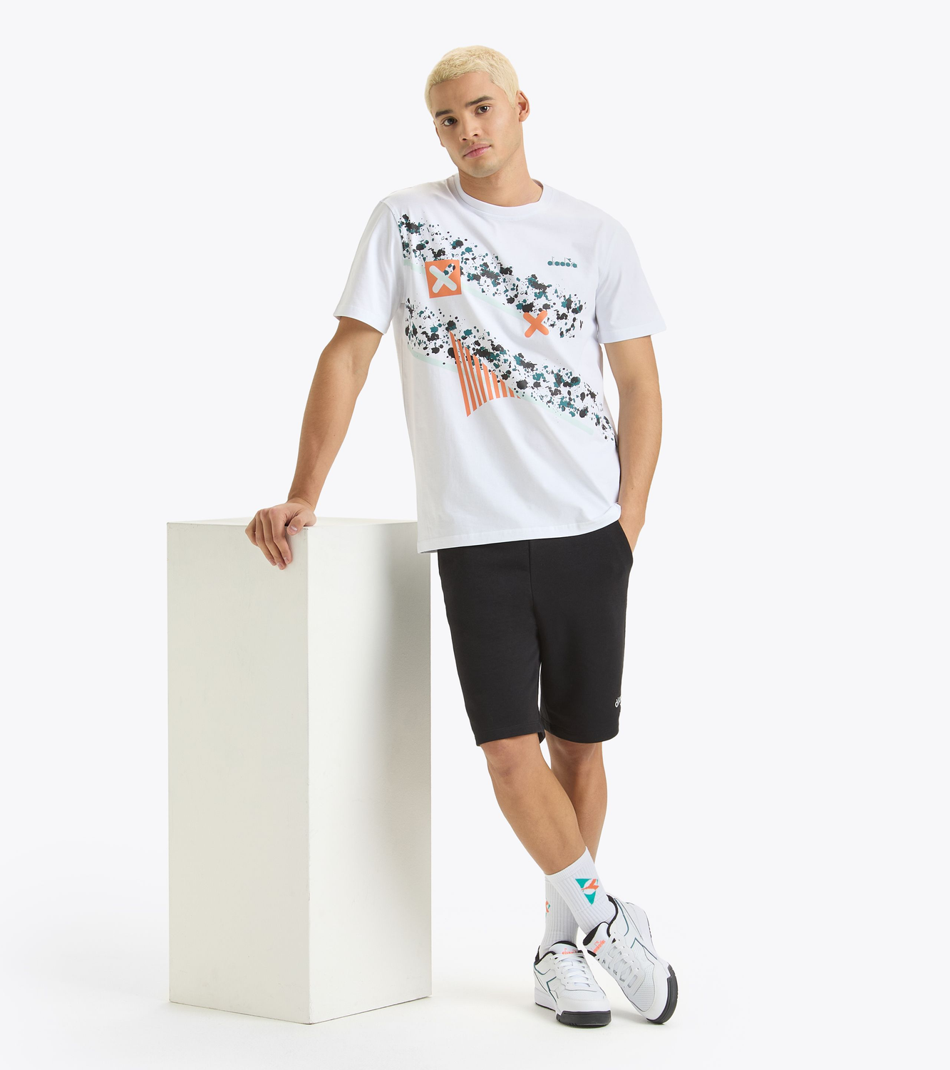 Diadora アパレル T-SHIRT SS TENNIS 90s　Tシャツ - UNISEX - ホワイト2