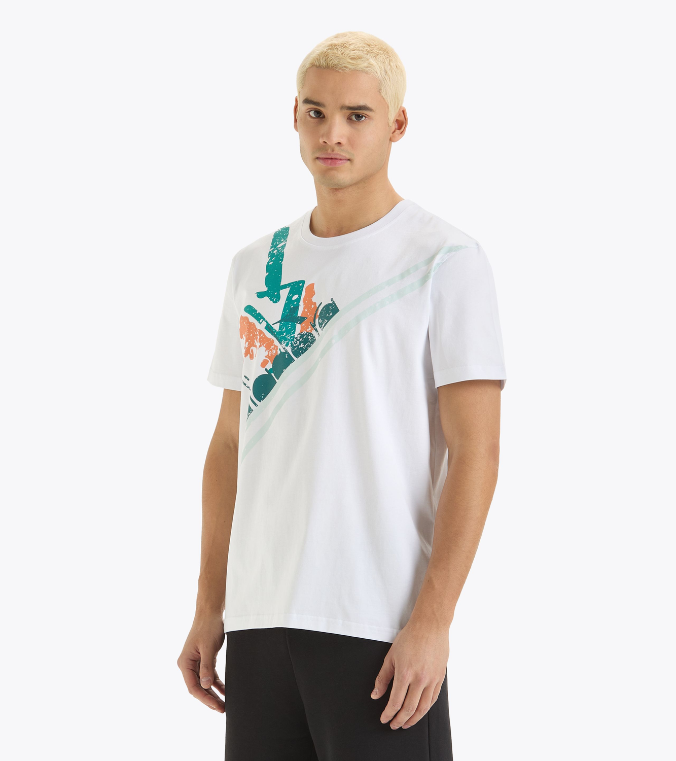 Diadora アパレル T-SHIRT SS TENNIS 90s　Tシャツ - UNISEX - ホワイト