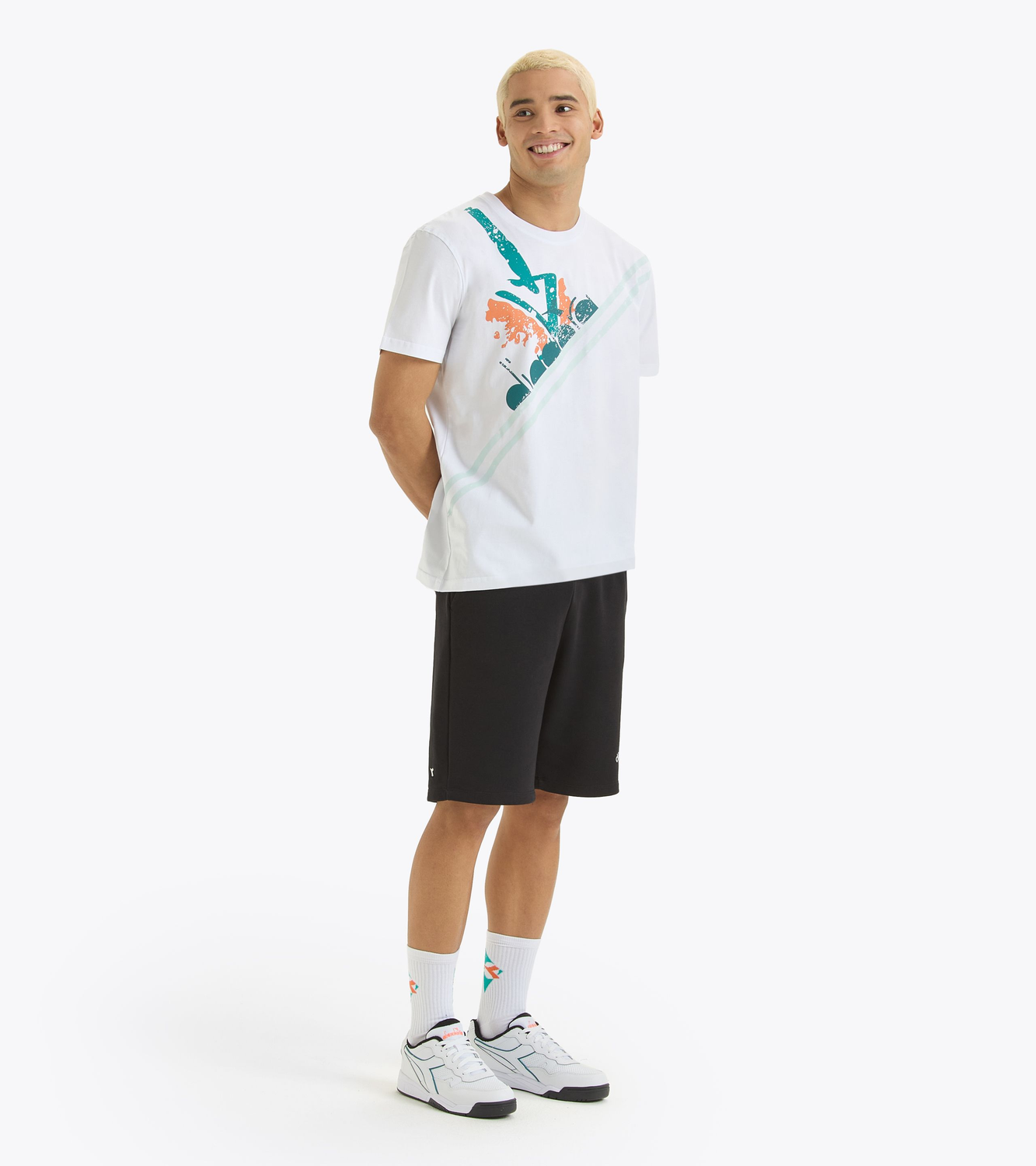 Diadora アパレル T-SHIRT SS TENNIS 90s　Tシャツ - UNISEX - ホワイト