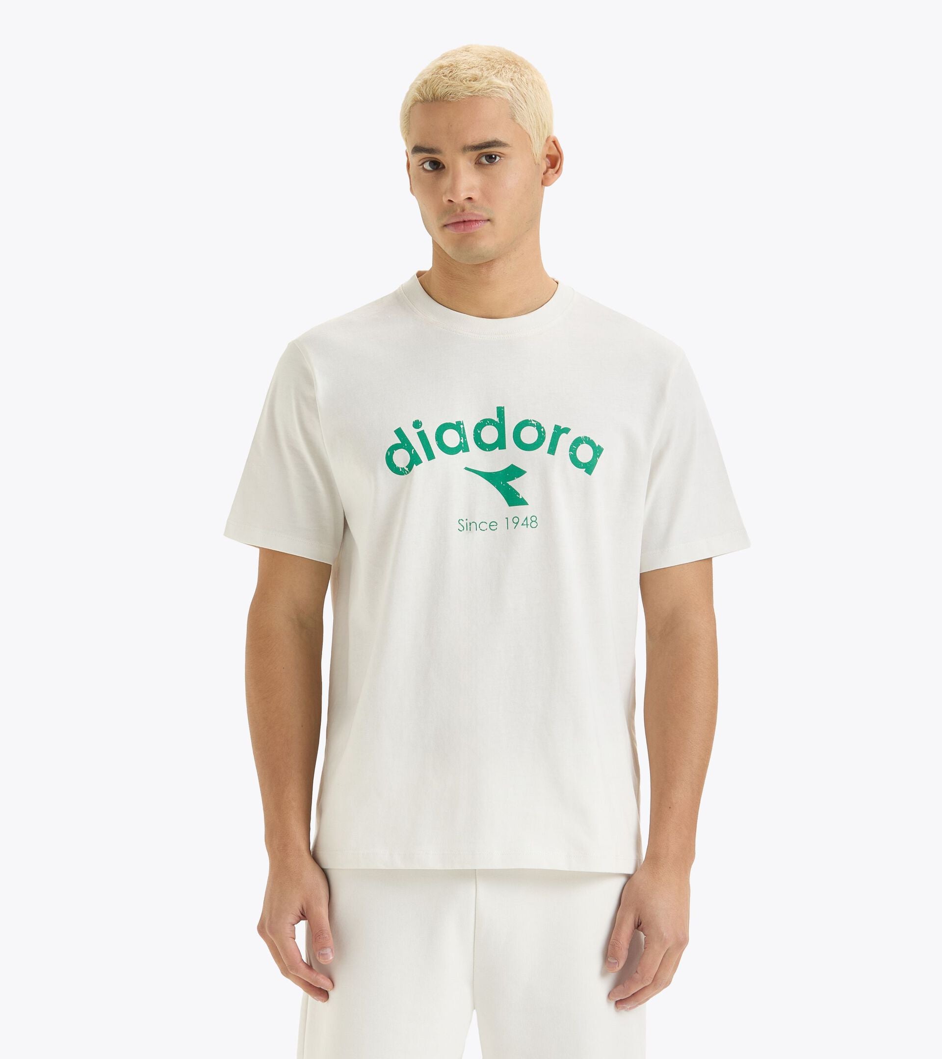 Diadora アパレル T-SHIRT SS ATHL. LOGO　Tシャツ - UNISEX - ホワイト