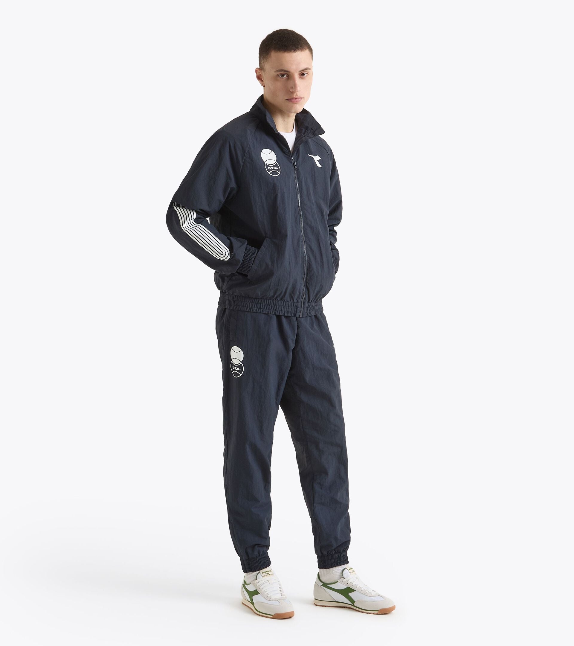 Diadora アパレル TRACK JACKET SPORTS ジャケット - UNISEX - ネイビー