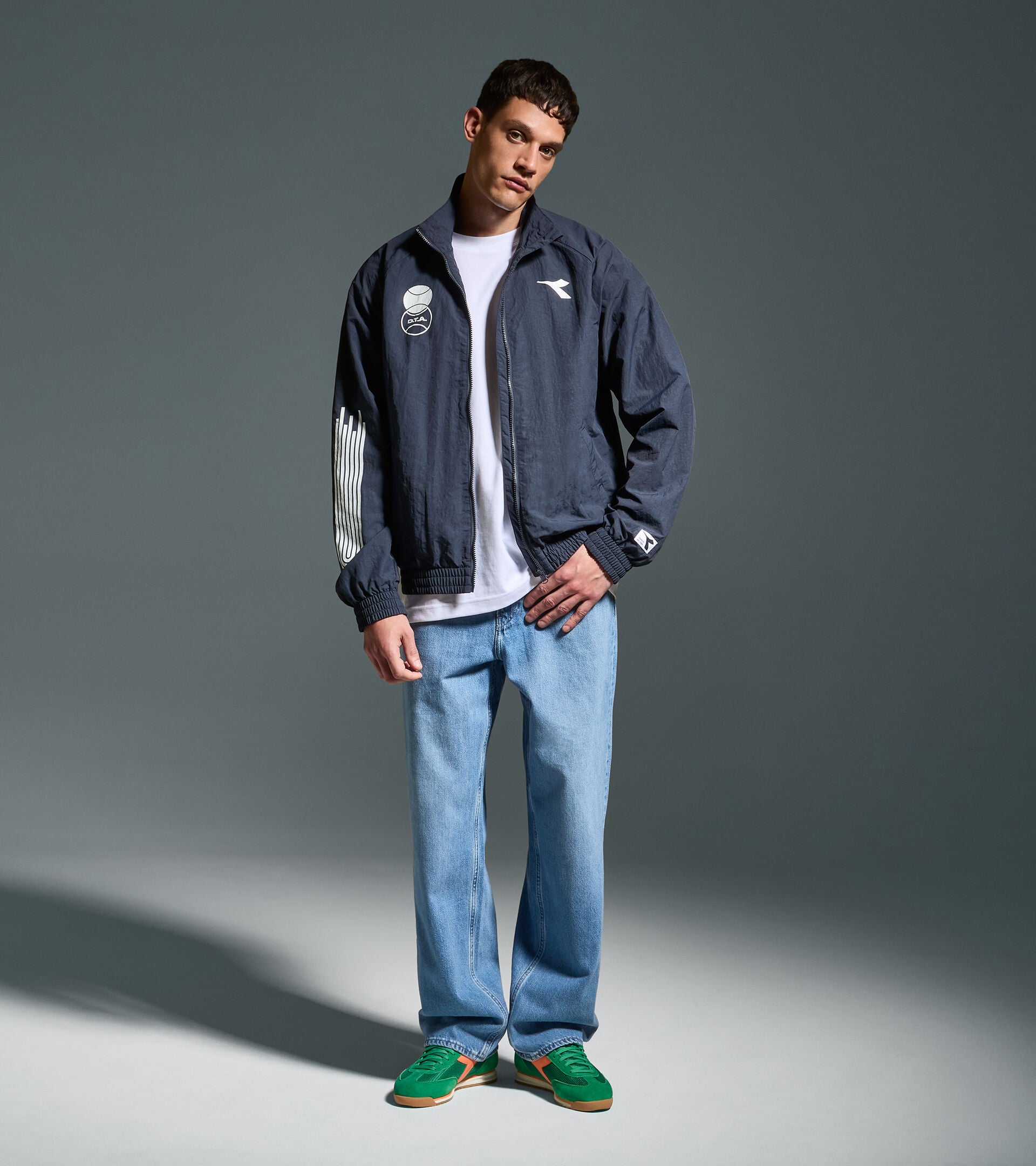 Diadora アパレル TRACK JACKET SPORTS ジャケット - UNISEX - ネイビー