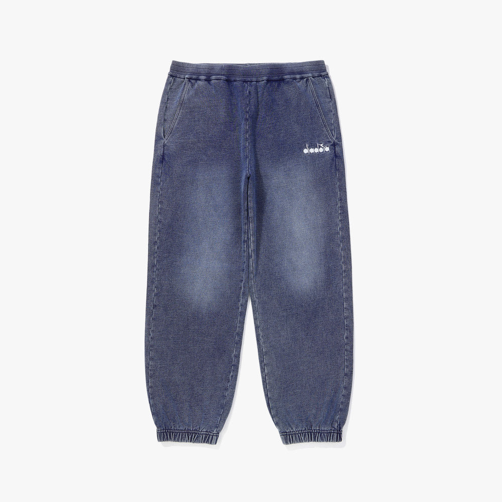 Diadora アパレル W/S Denim Sweatpants パンツ - UNISEX - ブルー