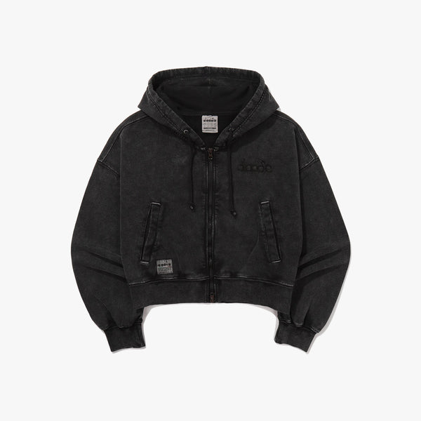 Diadora apparel Collection G/W Crop Hoodie Jacket｜ディアドラ