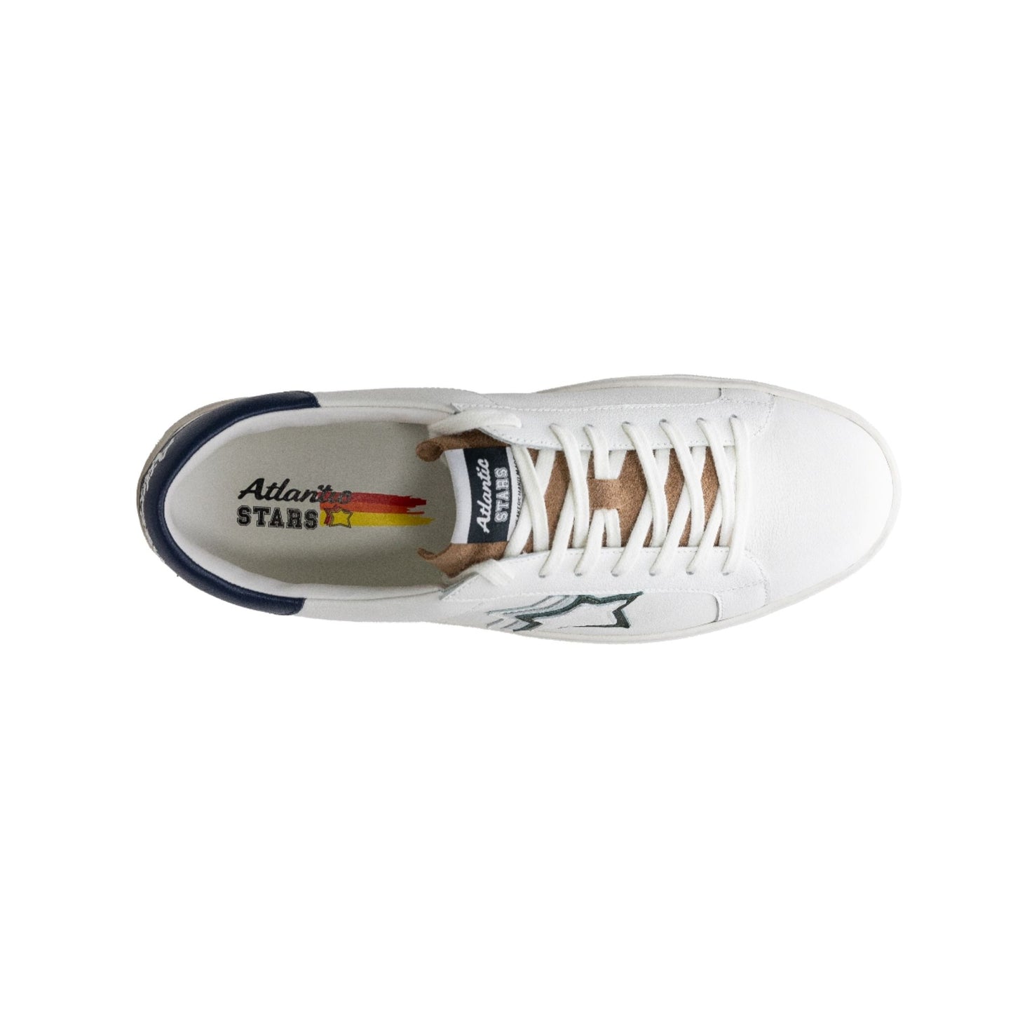 Atlantic STARS スニーカー  ATHENS 3010-0105 - MENS - ホワイト/ブルー