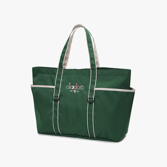 Diadora アパレル POLYMO TOTE BAG トートバッグ - UNISEX - グリーン