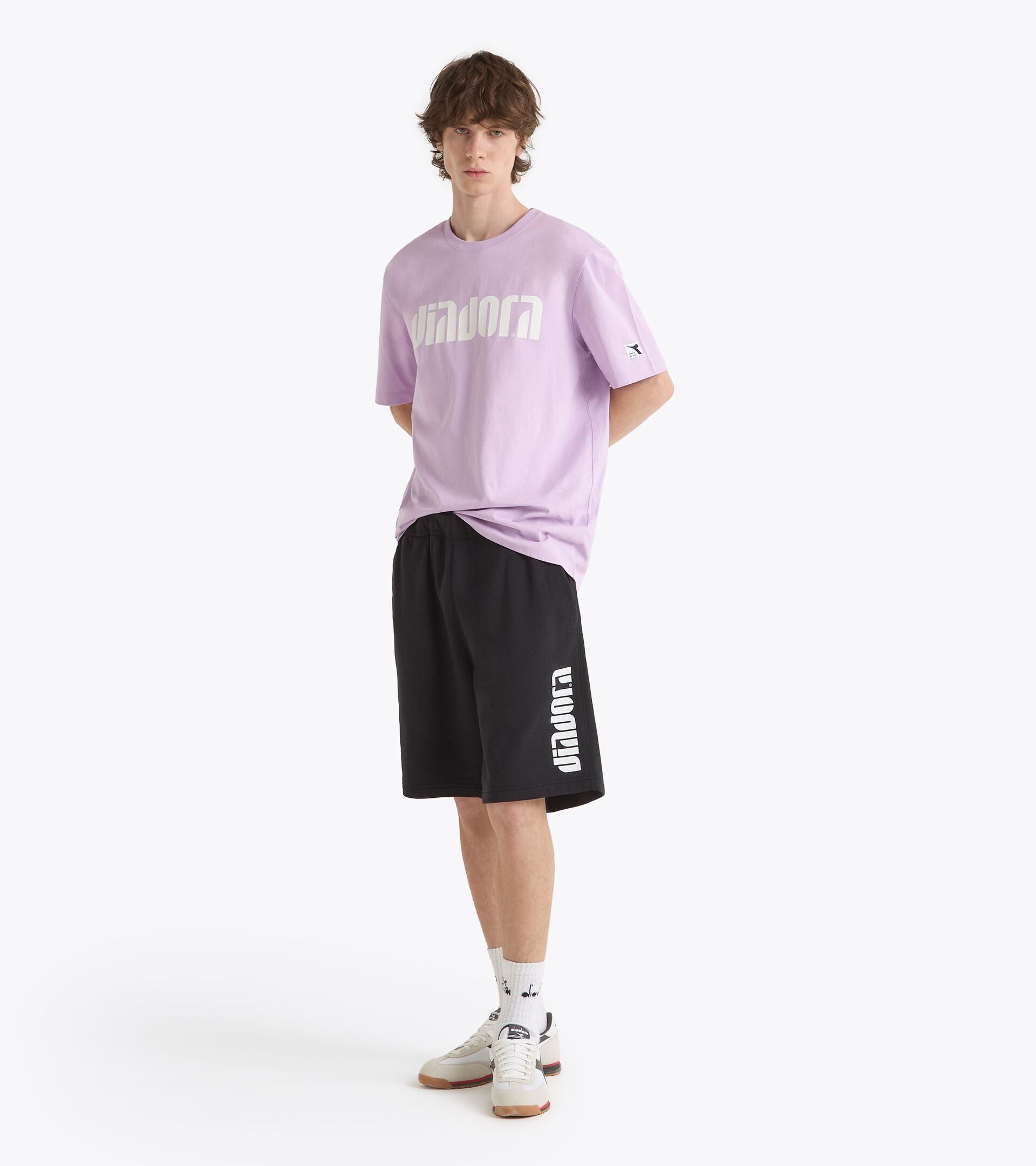 Diadora アパレル BERMUDA ATHL. LOGO ショートパンツ - UNISEX - ブラック