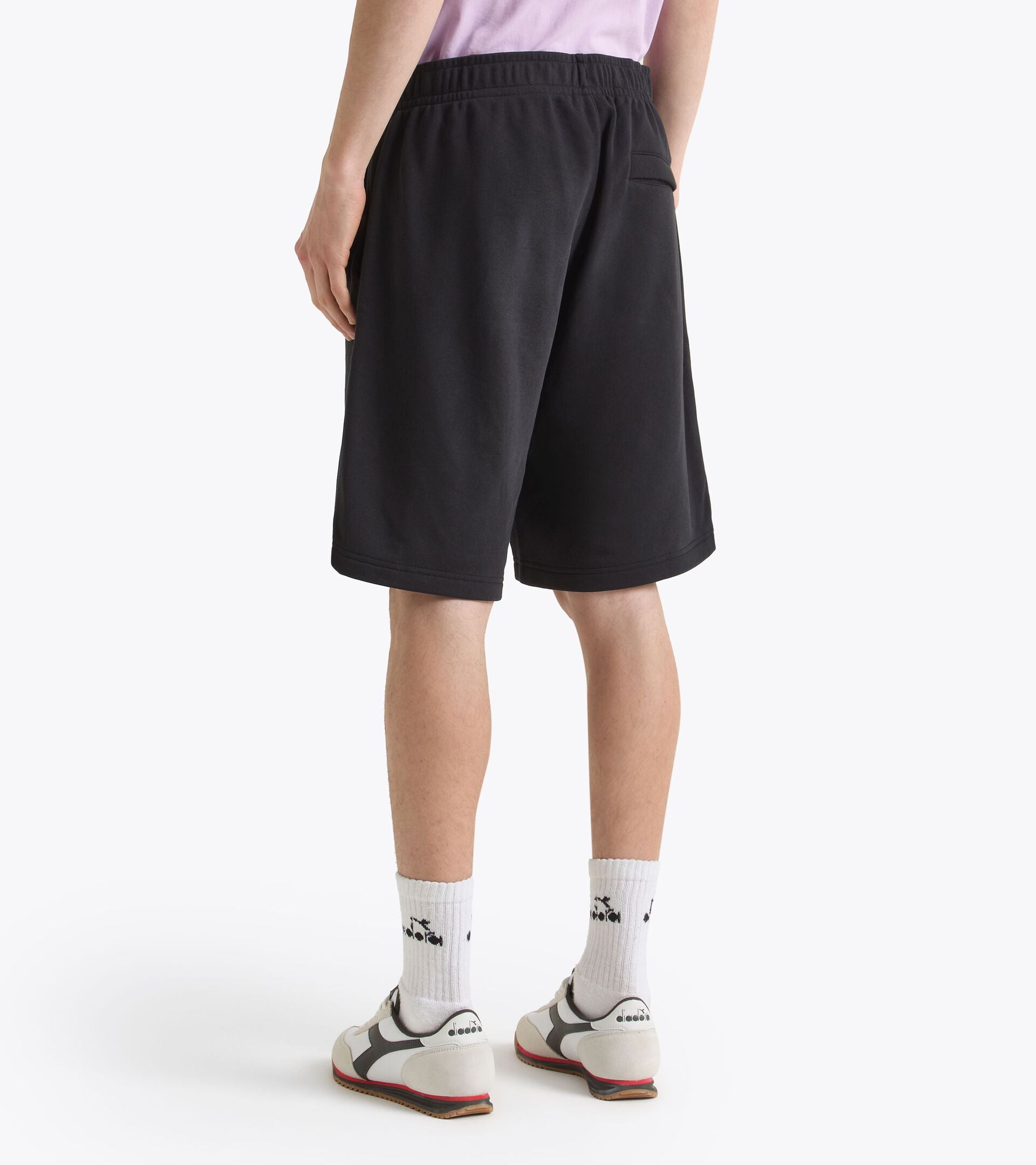 Diadora アパレル BERMUDA ATHL. LOGO ショートパンツ - UNISEX - ブラック