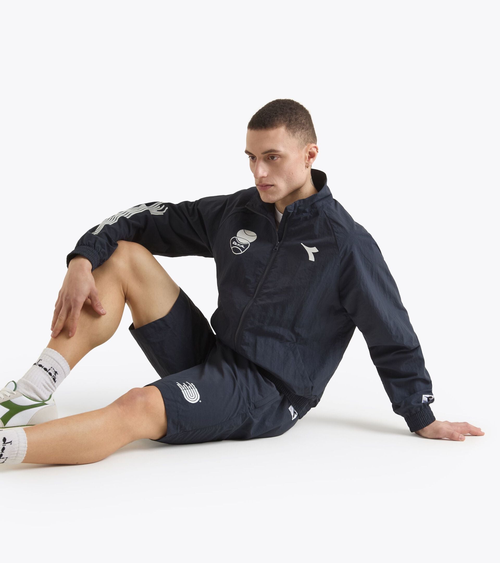 Diadora アパレル BERMUDA SPORT ショートパンツ - UNISEX - ネイビー