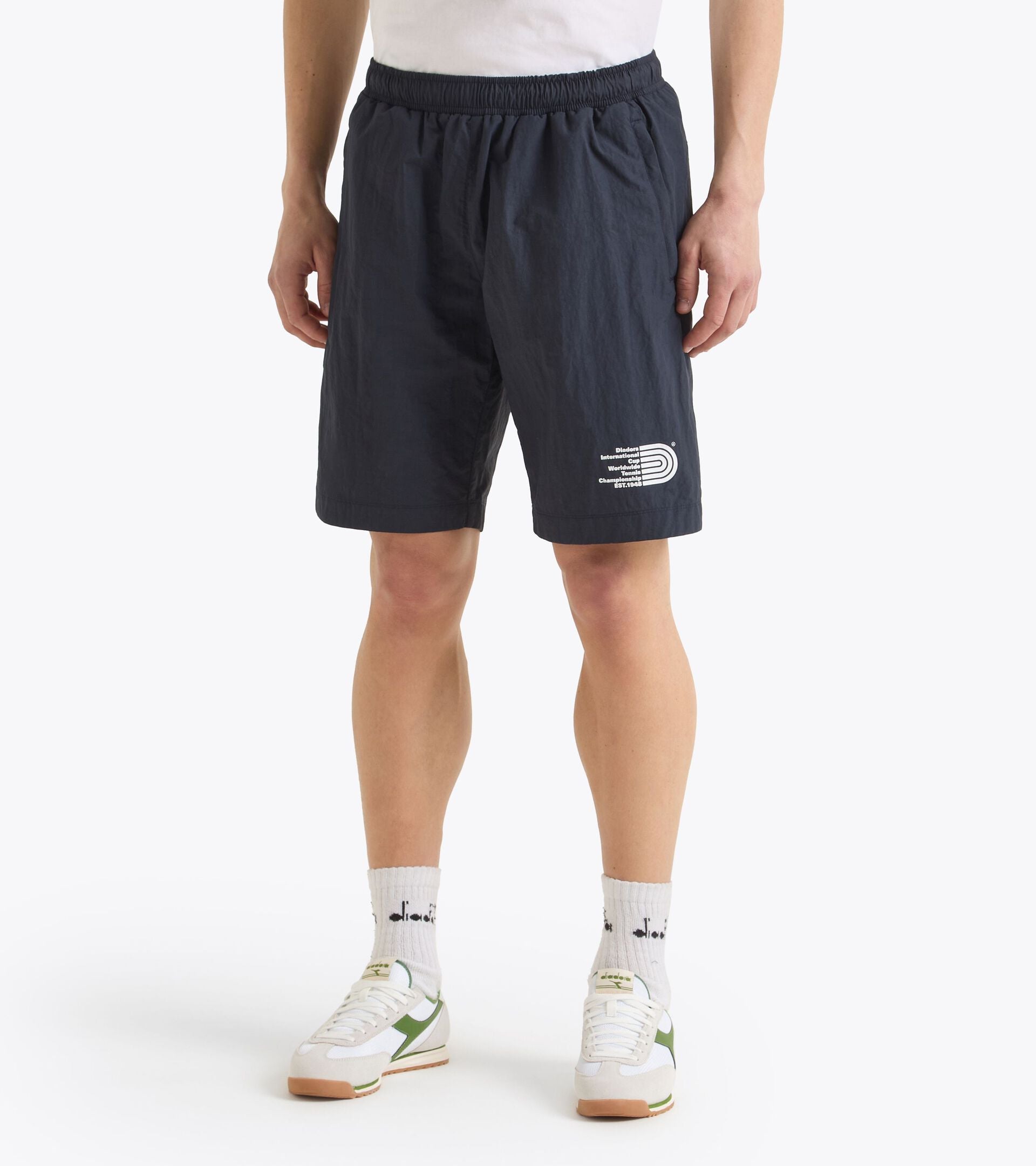 Diadora アパレル BERMUDA SPORT ショートパンツ - UNISEX - ネイビー