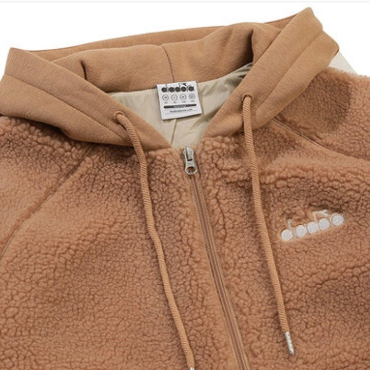 Diadora アパレル Comfy Fleece Jacket パーカー - UNISEX - ブラウン
