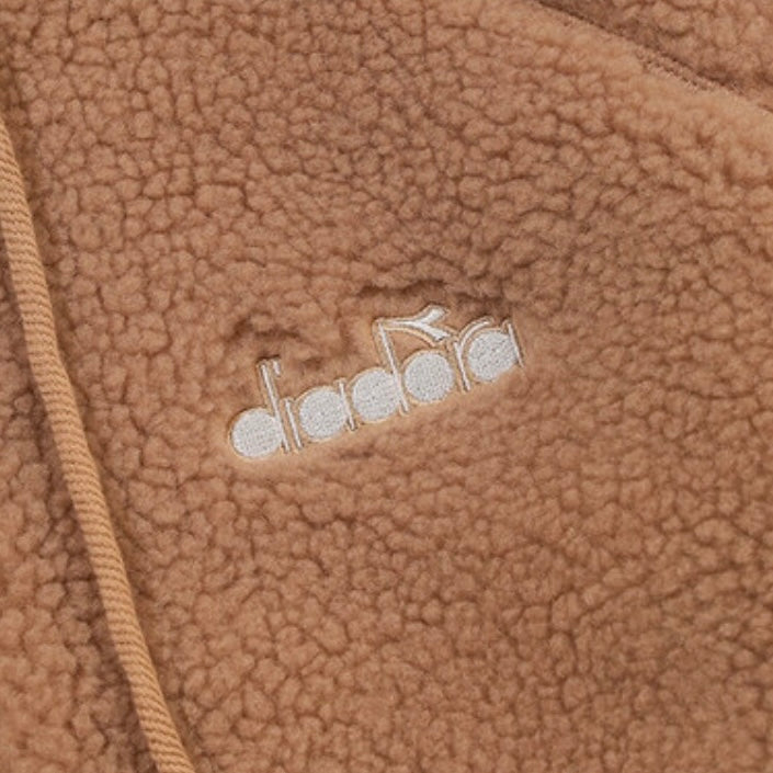 Diadora アパレル Comfy Fleece Jacket パーカー - UNISEX - ブラウン