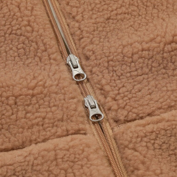 Diadora アパレル Comfy Fleece Jacket パーカー - UNISEX - ブラウン