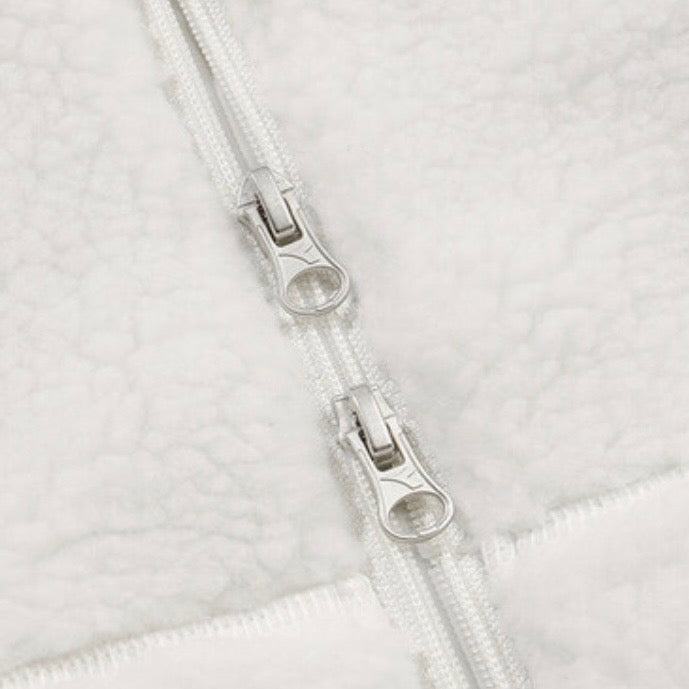 Diadora アパレル Comfy Fleece Jacket パーカー - UNISEX - ホワイト