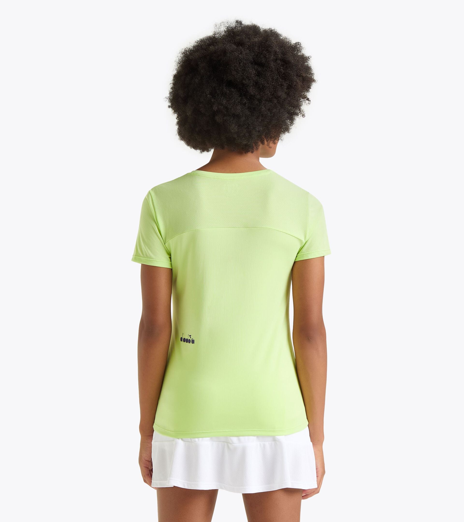 L. SS T-SHIRT TENNIS Tシャツ - WOMENS - イエロー