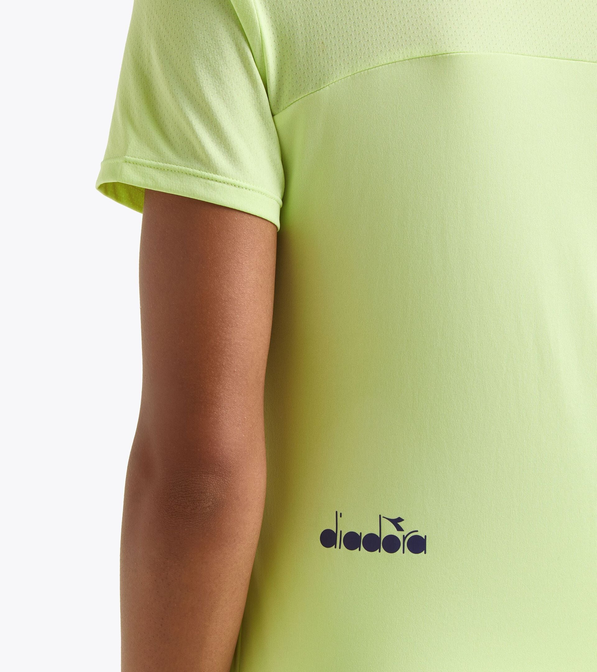 L. SS T-SHIRT TENNIS Tシャツ - WOMENS - イエロー