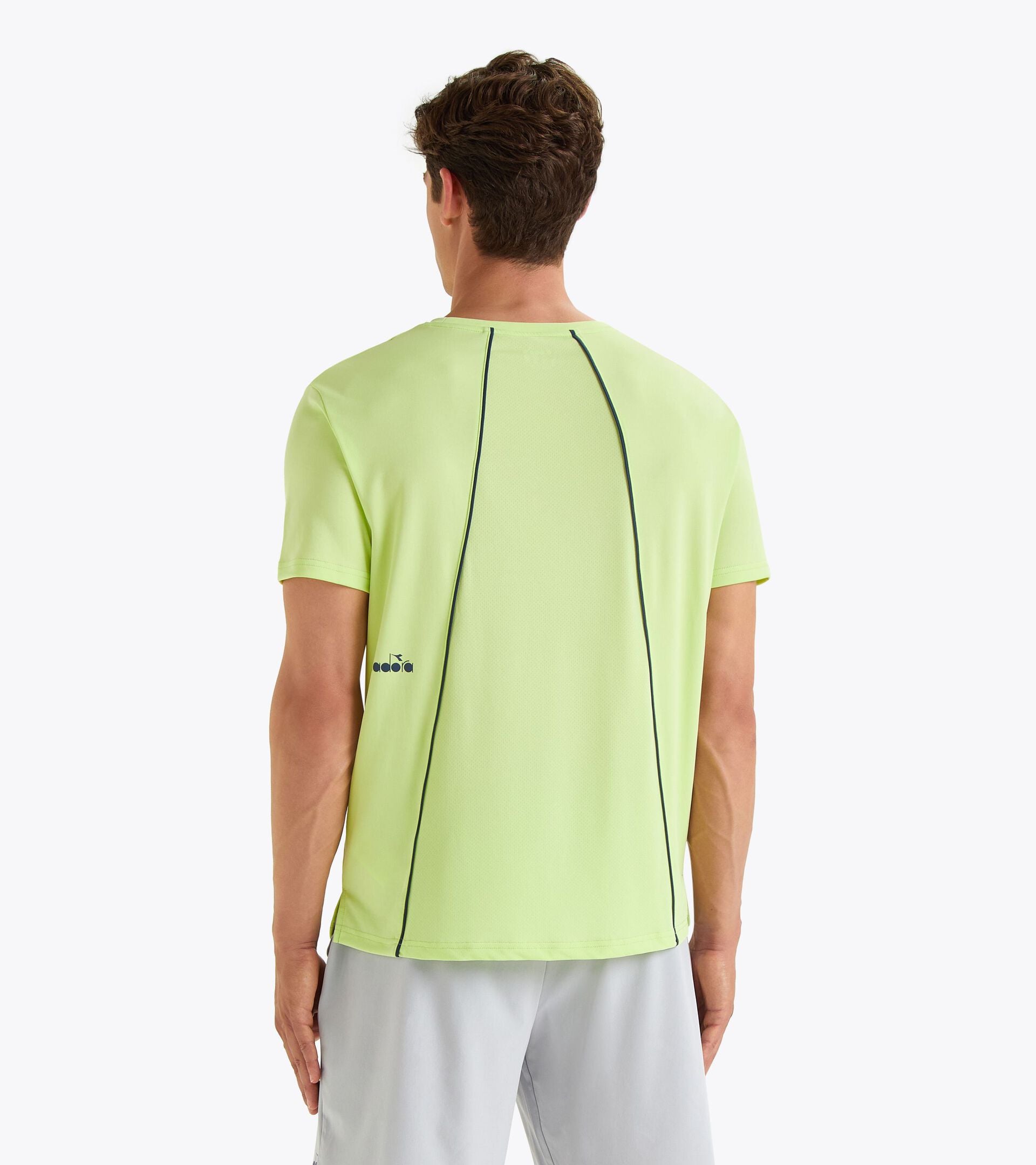 SS T-SHIRT TENNIS Tシャツ - MENS - イエロー