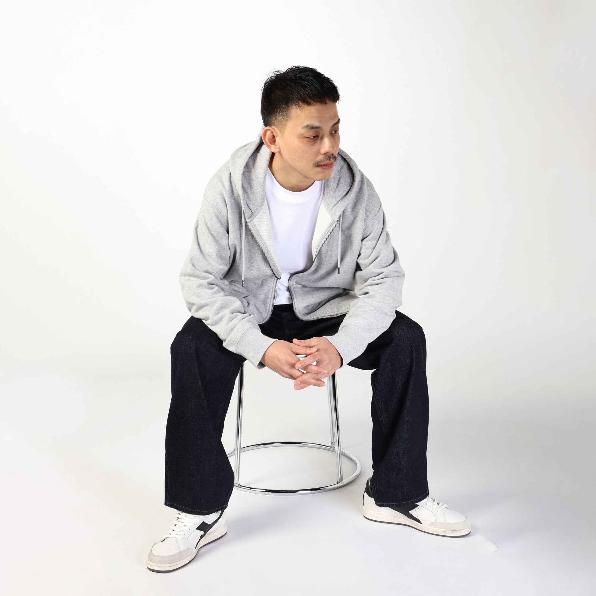 PRESTIGE USED - UNISEX - ホワイト/ブラック