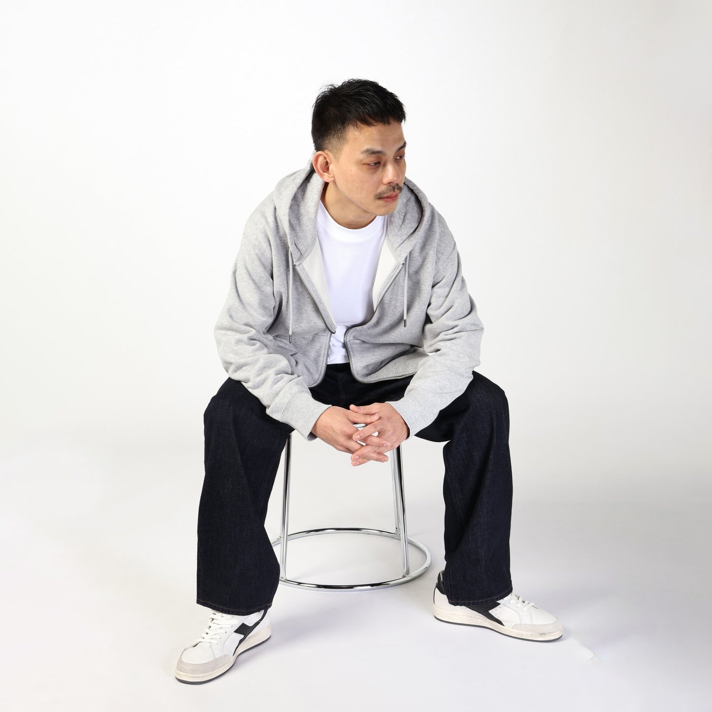 PRESTIGE USED - UNISEX - ホワイト/ブラック